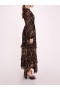Women Marchesa Dresses | Monarch Maxi Dress Black Multi