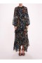 Women Marchesa Dresses | Monarch Maxi Dress Blue Multi