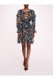 Women Marchesa Dresses | Monarch Mini Dress Blue Multi