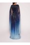 Women Marchesa Dresses | Ombre Beaded Gown Navy Multi
