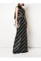 Women Marchesa Dresses | One Shoulder Sequin Slim Gown Navy Multi
