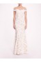 Women Marchesa Dresses | Organic Lace Gown Ivory