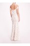 Women Marchesa Dresses | Organic Lace Gown Ivory