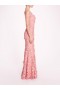 Women Marchesa Dresses | Organic Lace Gown Rose