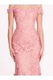 Women Marchesa Dresses | Organic Lace Gown Rose
