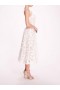 Women Marchesa Dresses | Organic Lace Midi Dress Ivory