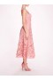 Women Marchesa Dresses | Organic Lace Midi Dress Rose