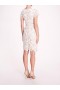 Women Marchesa Dresses | Organic Lace Mini Dress Ivory