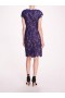 Women Marchesa Dresses | Organic Lace Mini Dress Navy