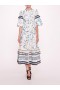 Women Marchesa Dresses | Parker Blue Multi