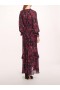 Women Marchesa Dresses | Pom Maxi Dress Magenta