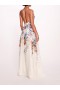 Women Marchesa Dresses | Ribbons Gown Ivory Multi