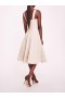 Women Marchesa Dresses | Rosette Ruffle Sundress Ivory