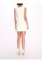Women Marchesa Dresses | Scattered Crystal Mini Dress Ivory