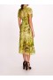 Women Marchesa Dresses | Sedum Dress Chartreuse