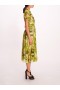 Women Marchesa Dresses | Sedum Dress Chartreuse