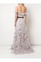Women Marchesa Dresses | Sequin Dot Texture Gown Lavender