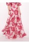 Women Marchesa Dresses | Shawna Chiffon Gown Pink Ivory