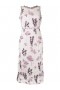 Women Marchesa Dresses | Sleeveless Floral Guipure Dress Ivory Lilac