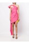 Women Marchesa Dresses | Taffeta Mini Dress Pink