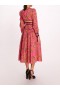 Women Marchesa Dresses | Tansy Midi Dress Fuchsia Multi