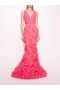 Women Marchesa Dresses | Tulle Rosette Gown Pink