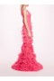 Women Marchesa Dresses | Tulle Rosette Gown Pink