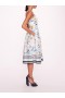Women Marchesa Dresses | Willow Blue Multi