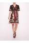 Women Marchesa Dresses | Zea Black Multi