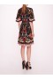 Women Marchesa Dresses | Zea Black Multi