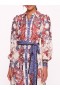 Women Marchesa Dresses | Zea Shirtdress Rose Multi