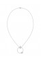 Women Marchesa Jewelry | Floral White Gold Pendant Necklace White Gold