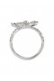 Women Marchesa Jewelry | Floral White Gold Ring White Gold