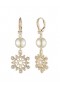 Women Marchesa Jewelry | Gold Double Drop Earring Gold