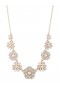 Women Marchesa Jewelry | Gold Fresh Floral Necklace Gold