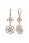 Women Marchesa Jewelry | Gold Lace Double Drop Earring Gold