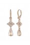 Women Marchesa Jewelry | Gold Lace Stone Drop Earring Gold
