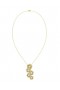 Women Marchesa Jewelry | Halo Flower Yellow Gold Necklace Yellow Gold