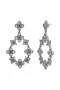 Women Marchesa Jewelry | Lace Orbital Earring Black Diamond