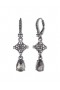 Women Marchesa Jewelry | Lace Stone Drop Earring Black Diamond