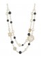 Women Marchesa Jewelry | Pearl Collar Necklace Black