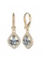 Women Marchesa Jewelry | Poised Denim Mini Drop Earring Denim