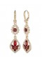 Women Marchesa Jewelry | Poised Midi Drop Earring Red