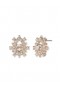 Women Marchesa Jewelry | Poised Rose Button Earring Rose Gold