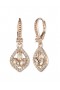 Women Marchesa Jewelry | Poised Rose Mini Drop Earring Rose Gold