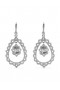 Women Marchesa Jewelry | Teardrop Chandelier Earring Crystal
