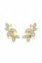 Women Marchesa Jewelry | Wild Flower Yellow Gold Earrings Yellow Gold