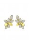 Women Marchesa Jewelry | Wild Flower Yellow Gold Earrings Yellow Gold