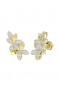 Women Marchesa Jewelry | Wild Flower Yellow Gold Earrings Yellow Gold