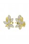 Women Marchesa Jewelry | Wild Flower Yellow Gold Earrings Yellow Gold